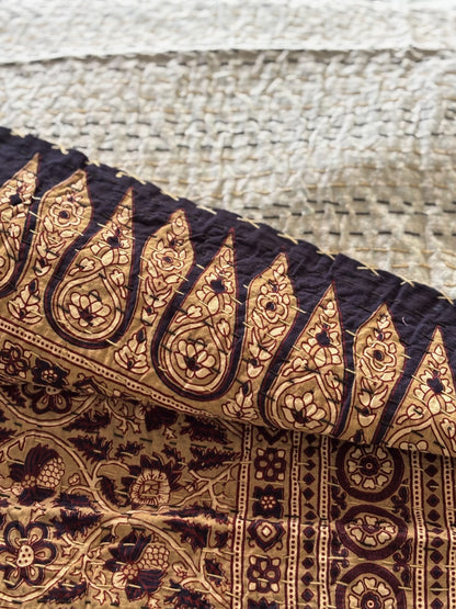 Dune Wabi Sabi Kantha Quilt