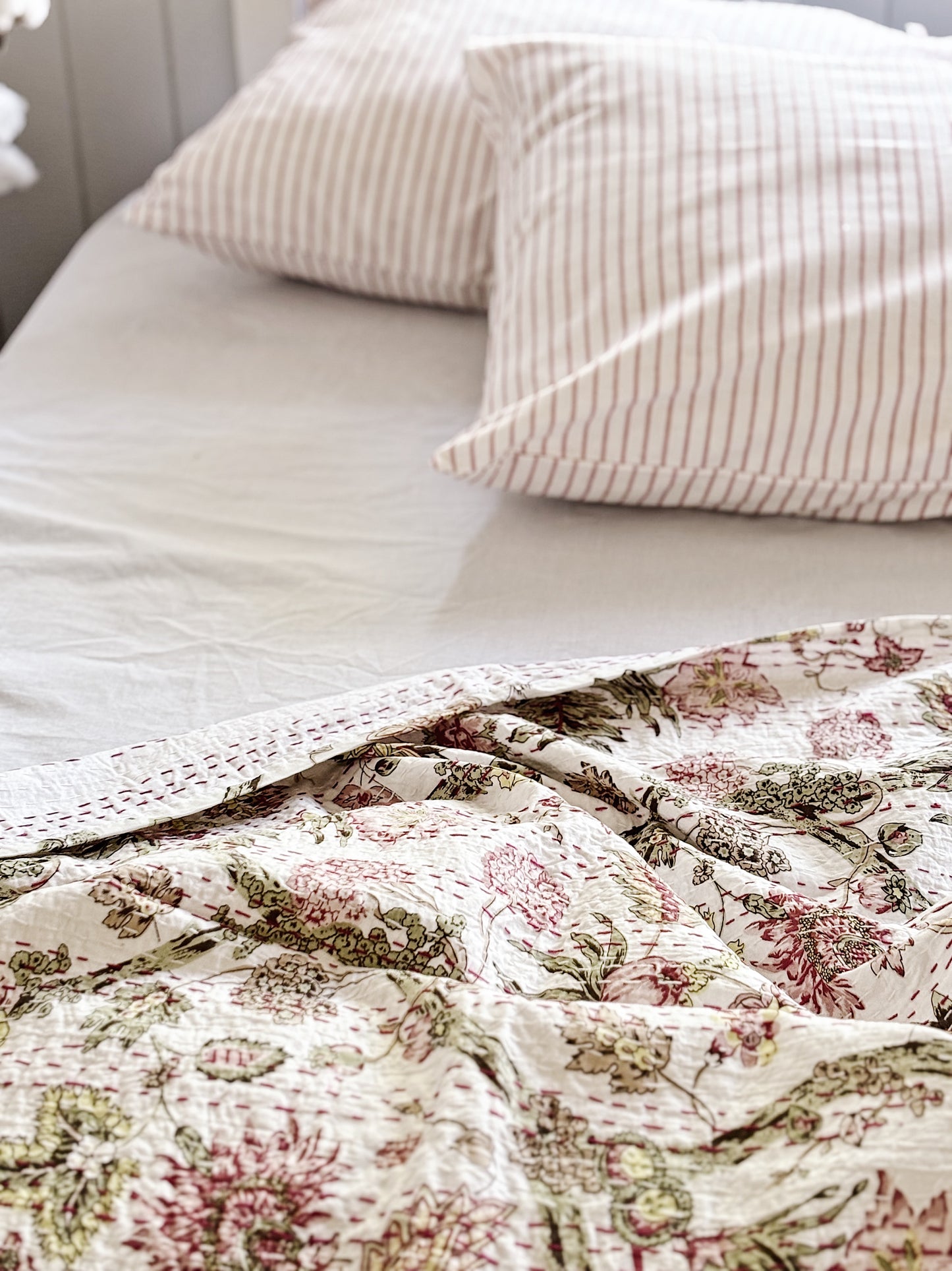 Jardin Des Plantes Kantha Quilt