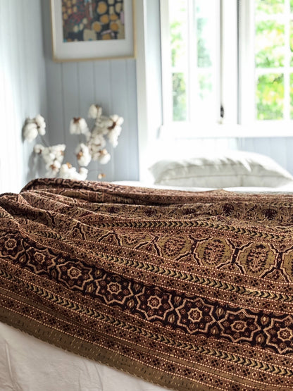 Dune Wabi Sabi Kantha Quilt