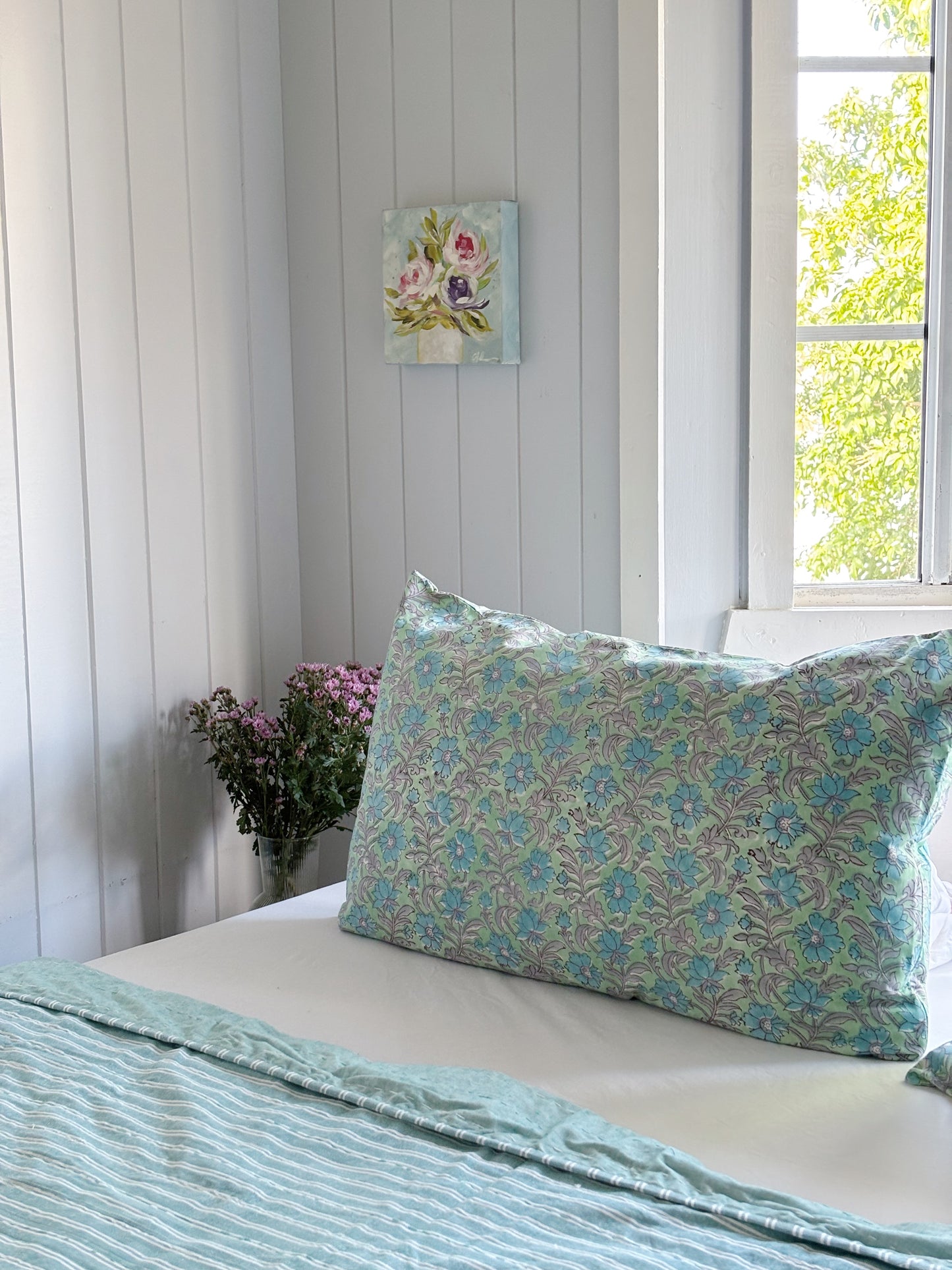 La Sunday Pillowcase ~ Hand-Printed & Sustainably Made