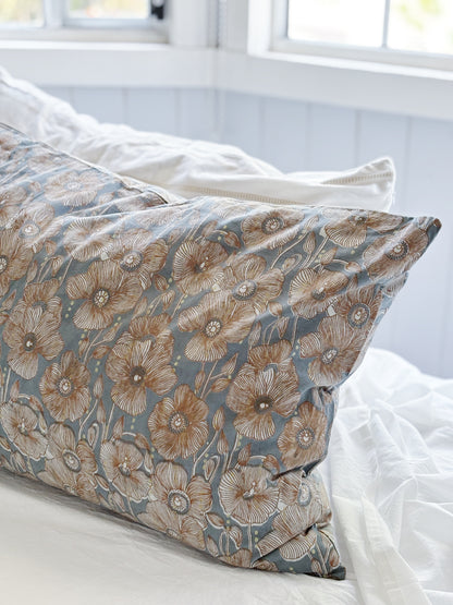 Salt Poppy Pillowcase