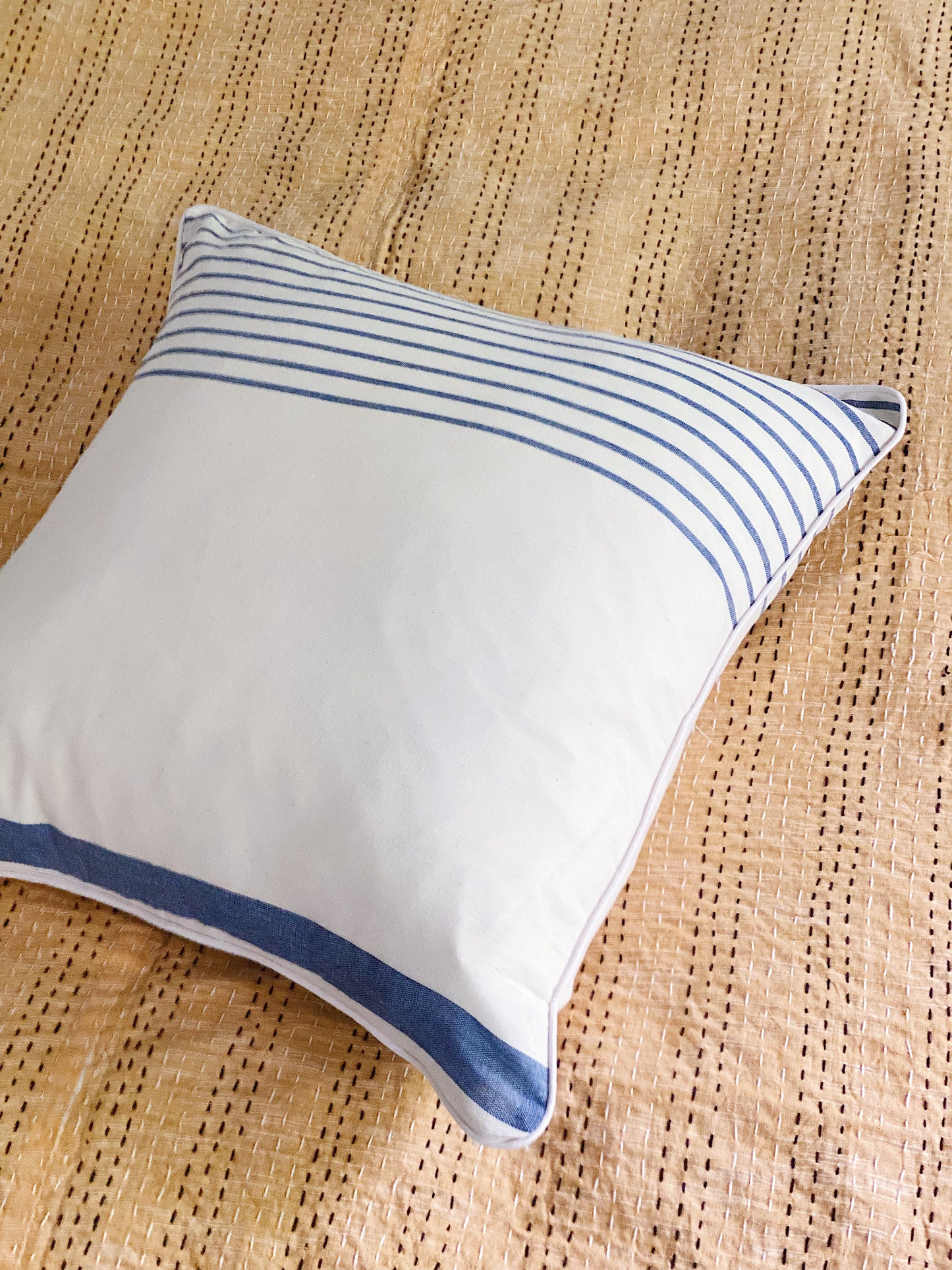 Capri French Stripes Cushion Cover
