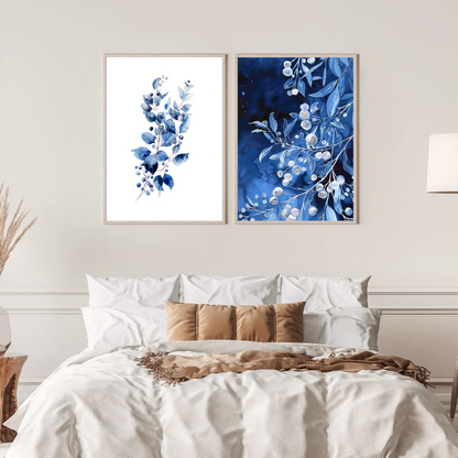 OLIVE INDIGO ARTWORK - DIGITAL PRINT