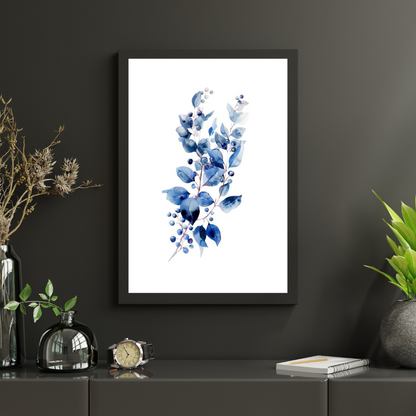 OLIVE INDIGO ARTWORK - DIGITAL PRINT