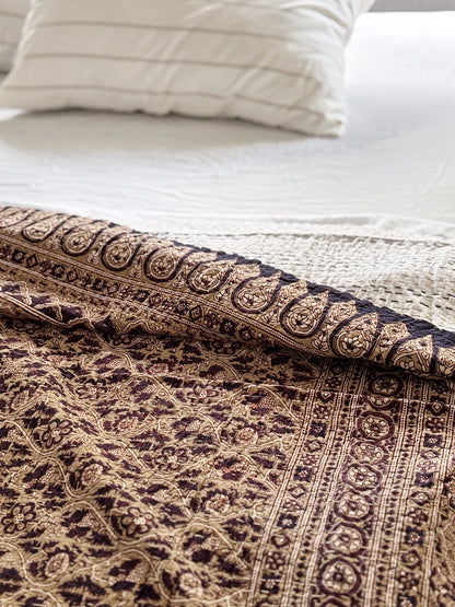 Dune Wabi Sabi Kantha Quilt