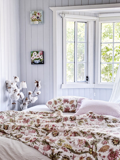 Jardin Cottage Kantha Quilt Bundle