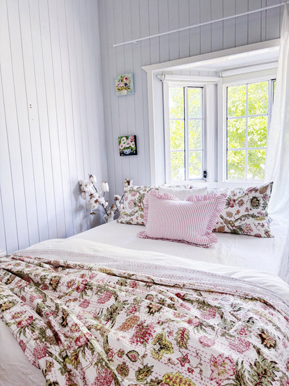 Jardin Cottage Kantha Quilt Bundle
