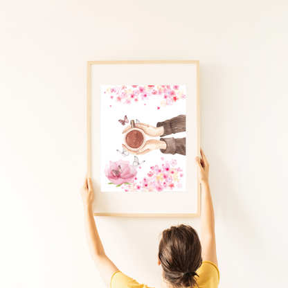 COFFEE IS A FEELING - DIGITAL PRINT ARTWORK