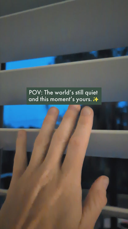 Polka Dot Palms Dressing Gown