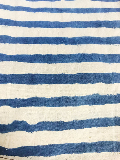 Indigo Ticking Stripes Napkins -Set of 4