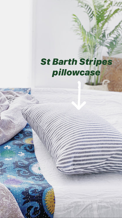 St Barth Stripes Pillowcase