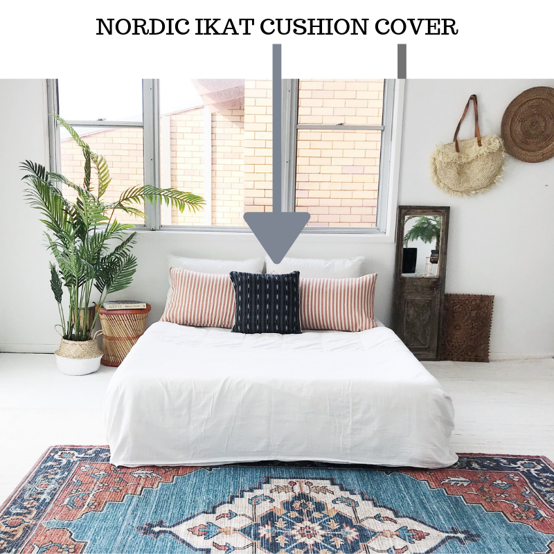 Nordic Ikat Cushion Cover