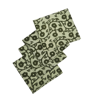 Sage Gumnuts Napkins -Set of 4