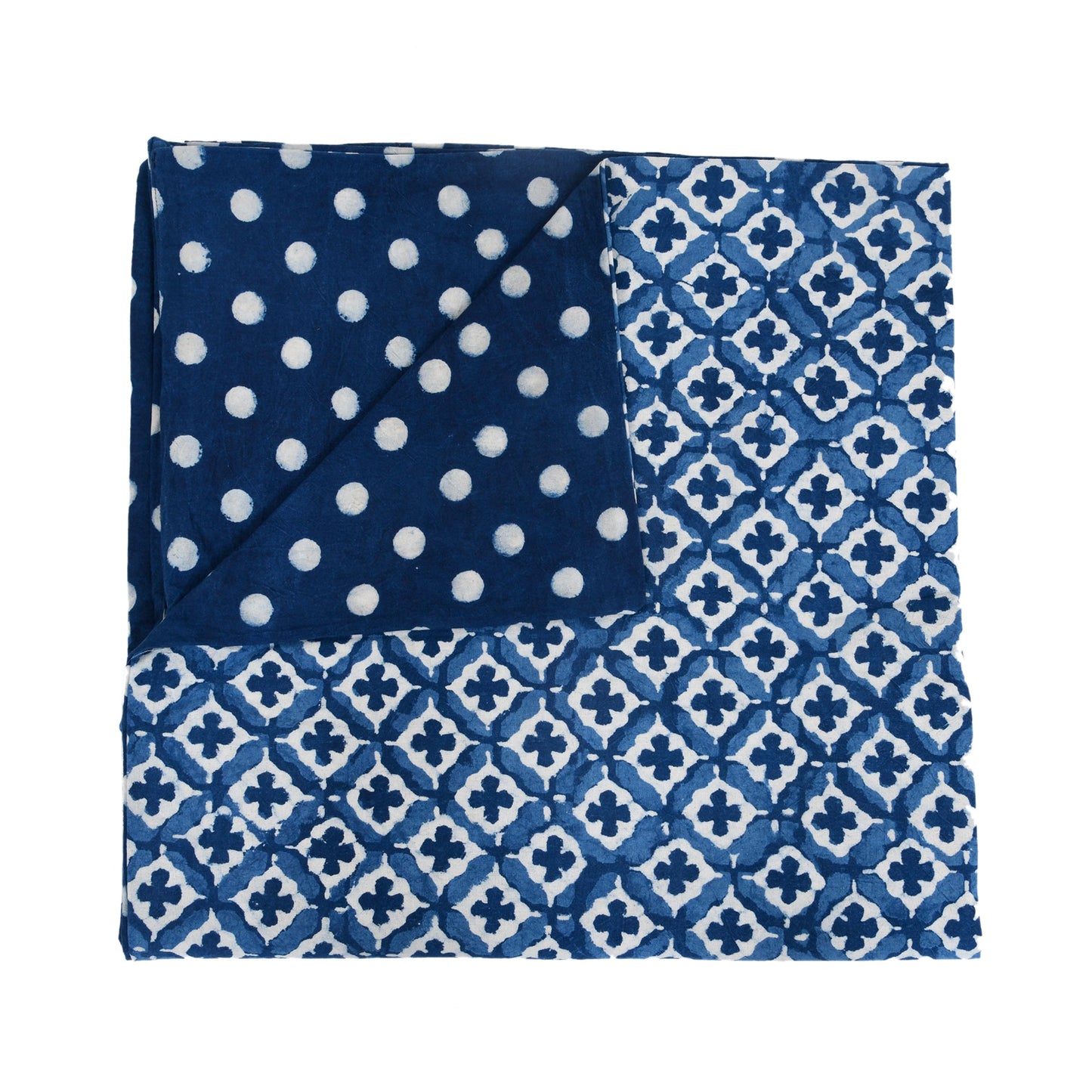 Indigo Hamptons Moroccan Quilt Cover