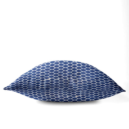 Indigo Dots Euro Cushion Cover