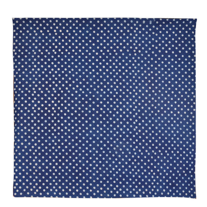 Indigo Dotty Square Tablecloth (180 X 180 cm)