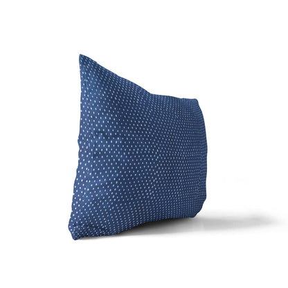 Indigo Polka Dots  Pillowcase