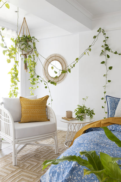 Mustard Linen Euro  Cushion Cover