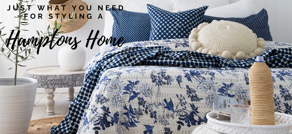 Mystery Coastal Indigo Cushion Cover Bundle - 3 cushion covers