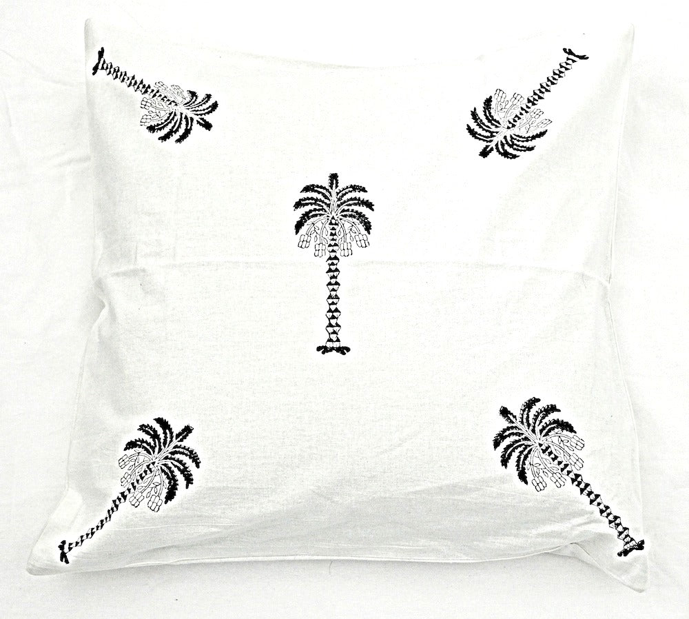 Island Palm Cushion Cover